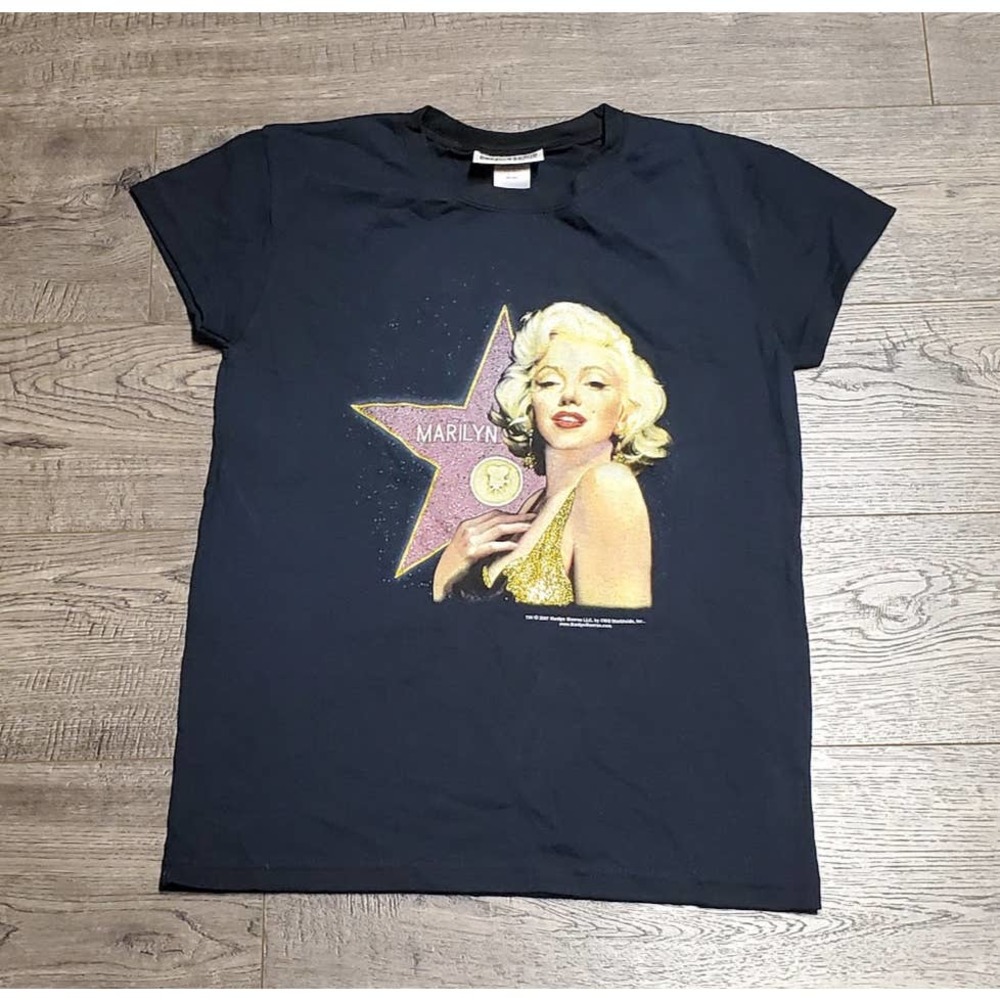 Vintage Y2K 2007 Marilyn Monroe T Shirt Womens Medium M